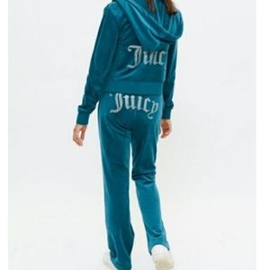 Juicy Couture OG Big Bling Velour tracksuit